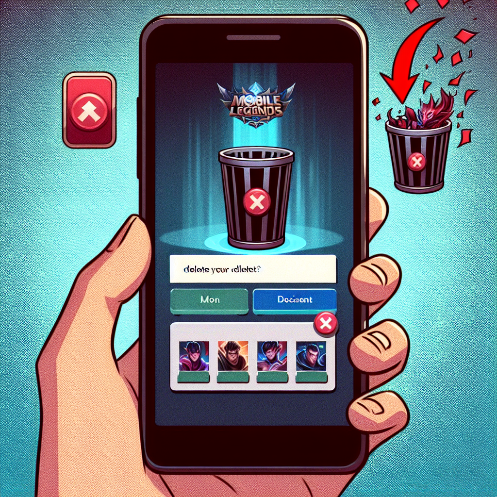 Cara Menghapus Akun Mobile Legend dengan Mudah dan Cepat