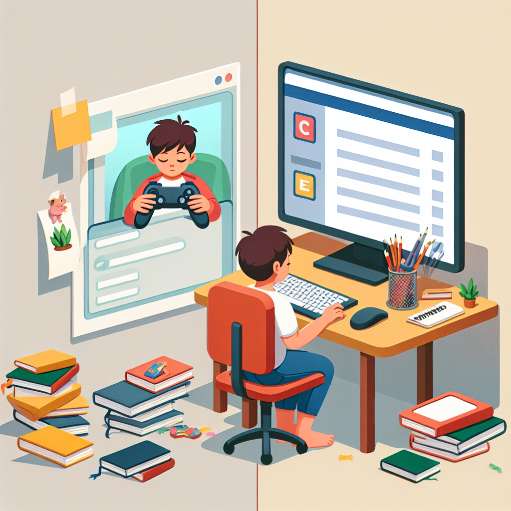 Game Online Bisa Mengganggu Konsentrasi Belajar Anak