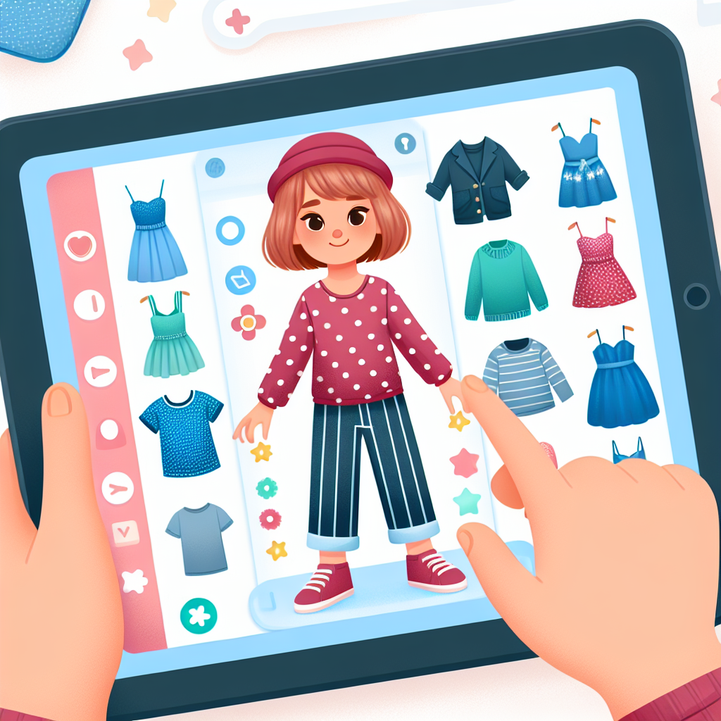 Kreasikan Gaya Unik Anak Lewat Game Online Berdandan